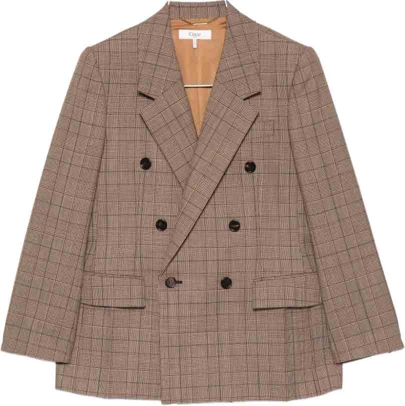Chloé Jackets Brown Taupe