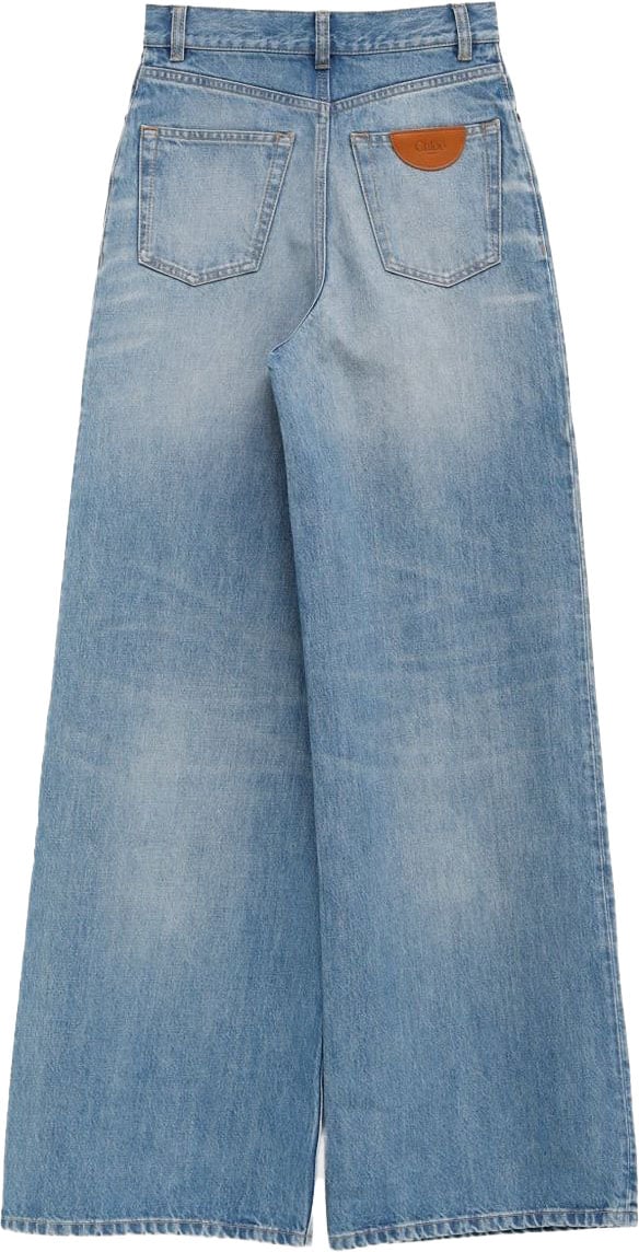 Chloé Jeans Clear Blue Blauw