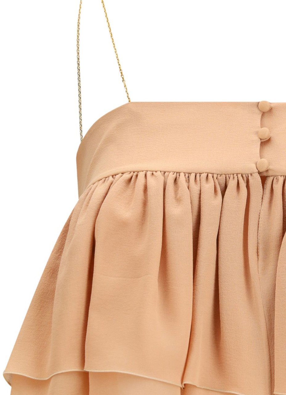 Chloé Top Powder Roze