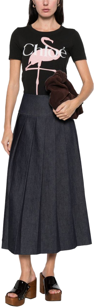 Chloé T-Shirts And Polos Black Zwart