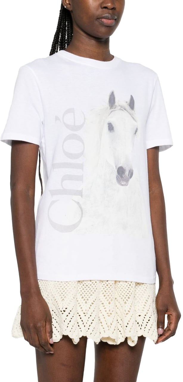 Chloé T-Shirts And Polos White Wit