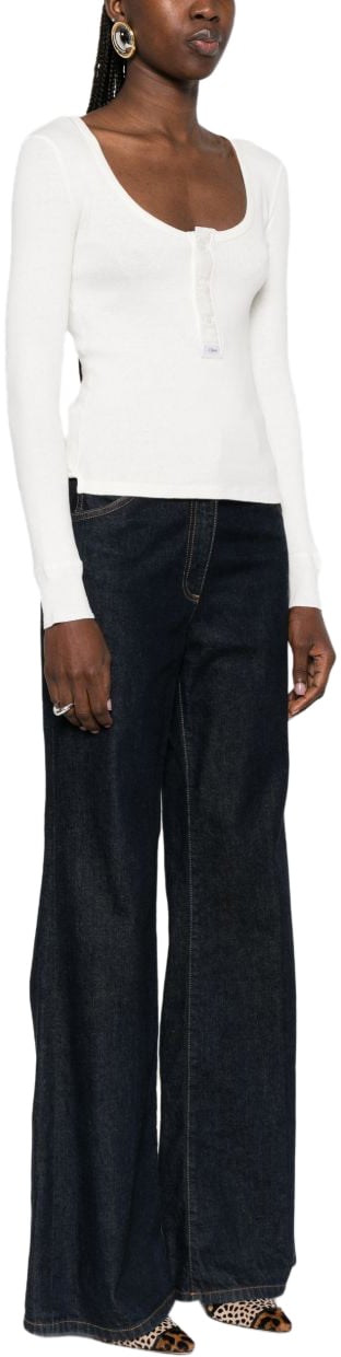 Chloé Sweaters White Wit