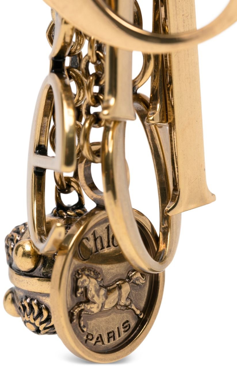 Chloé Keychains Golden Goud