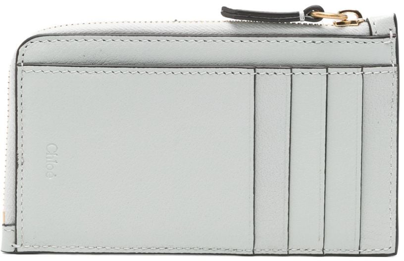 Chloé Wallets Clear Blue Blauw