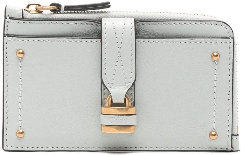 Chloé Wallets Clear Blue Blauw