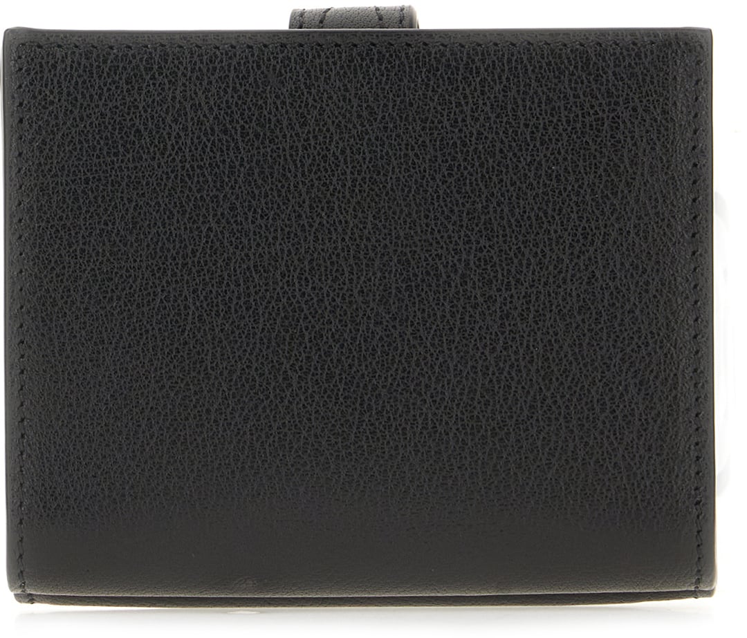 Chloé Chloe Black leather Paddington wallet Zwart