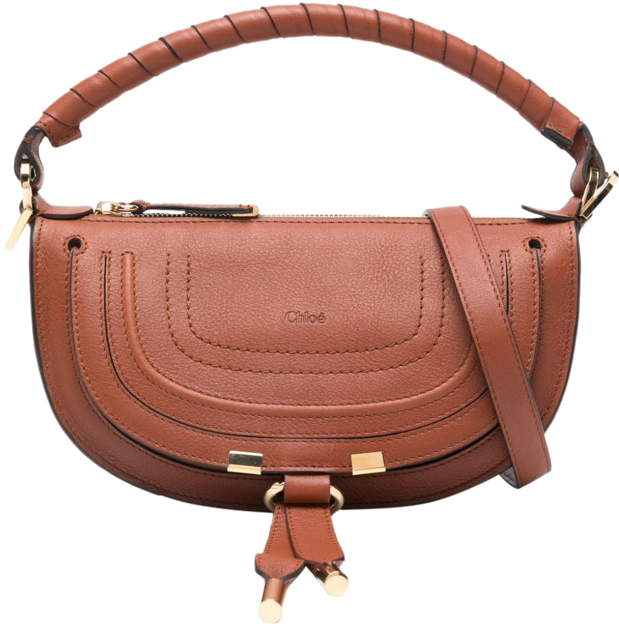 Chloé Bags Leather Brown Bruin
