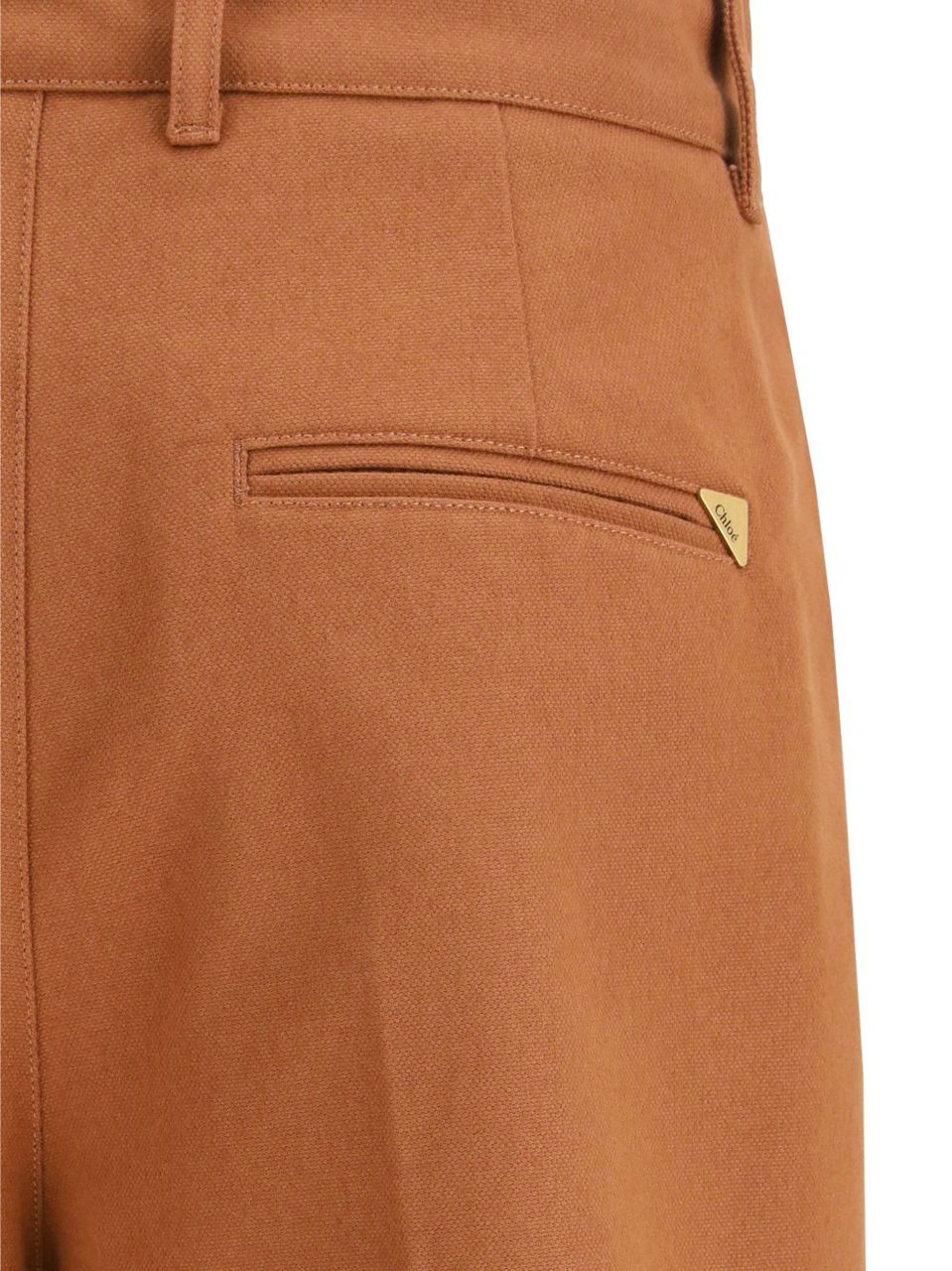 Chloé Trousers Marrone Chiaro Bruin