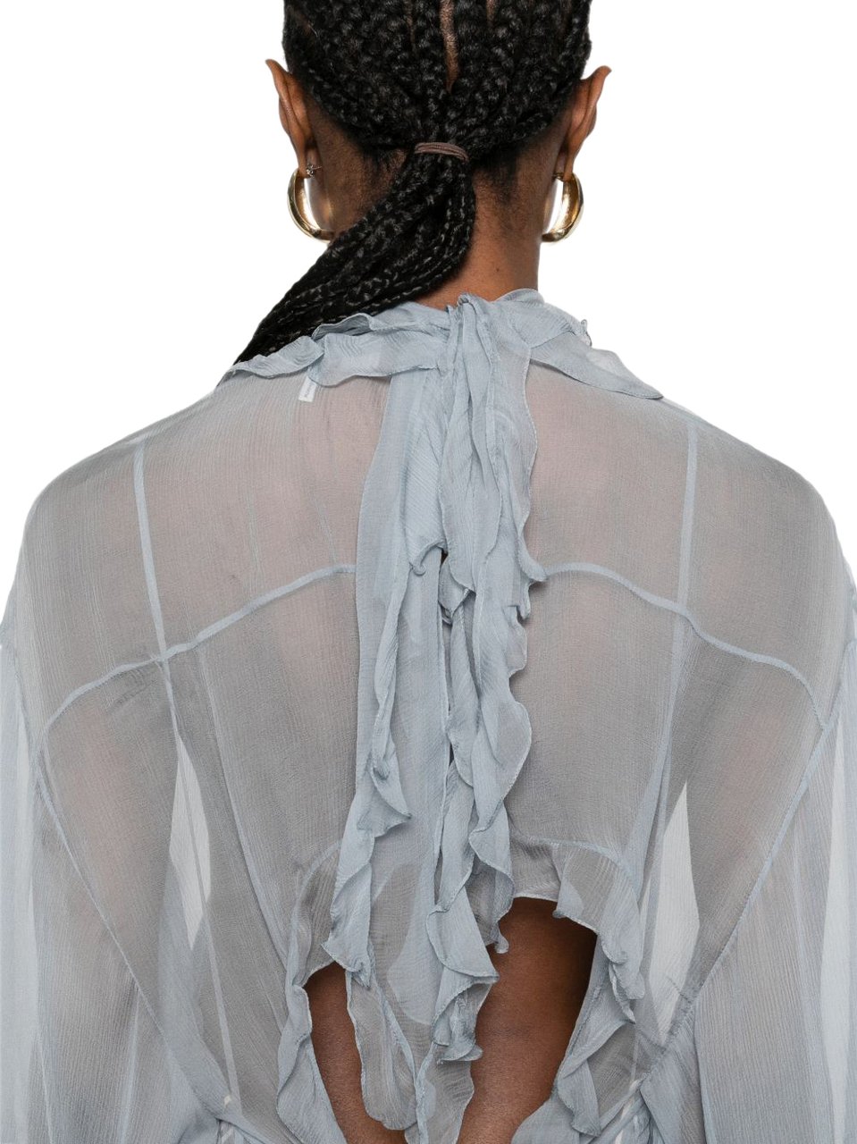 Chloé Dresses Clear Blue Blauw