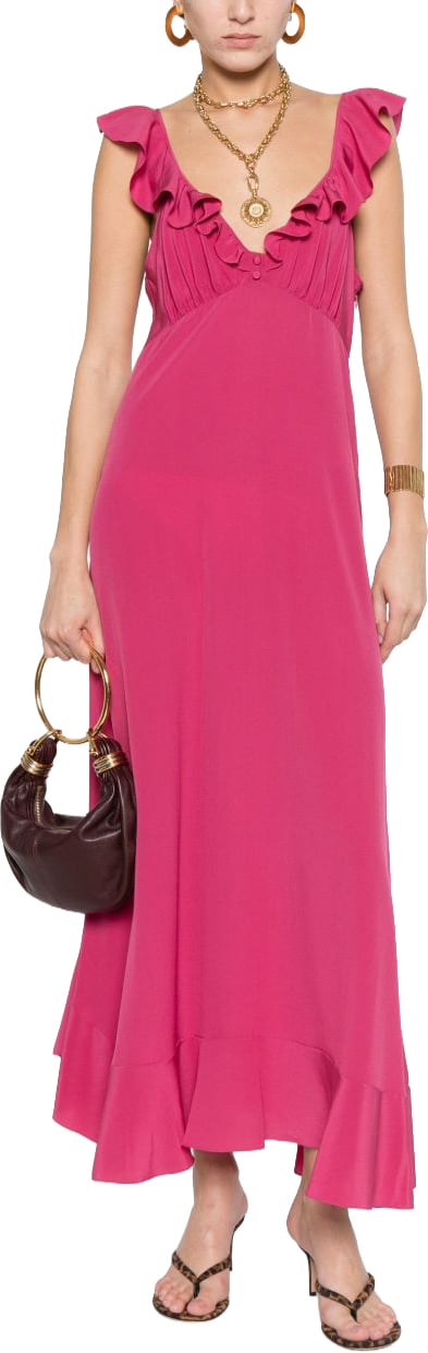 Chloé Dresses Fuxia Roze