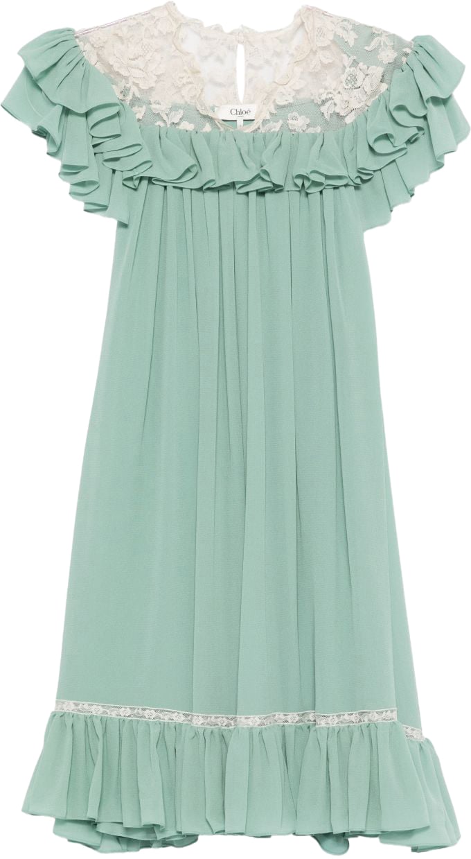 Chloé Dresses Green Groen