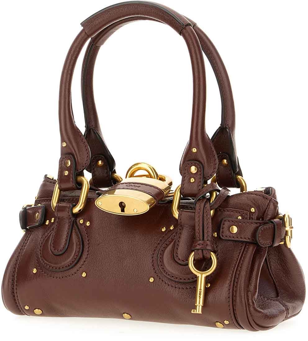 Chloé Chloe Plum small Paddington handbag Paars