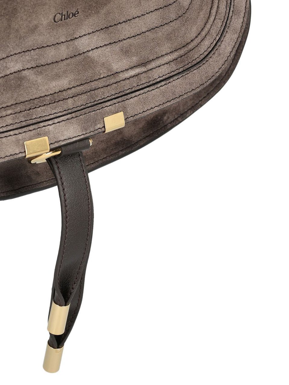 Chloé Bags Marrone Scuro Bruin