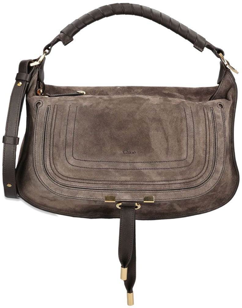 Chloé Bags Marrone Scuro Bruin