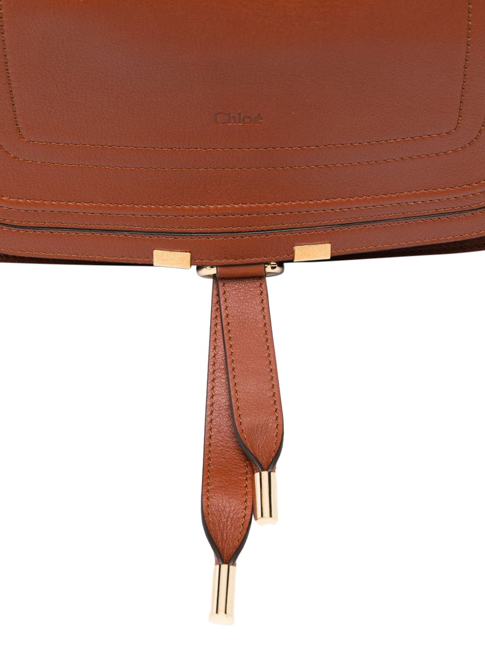 Chloé Bags Leather Brown Bruin
