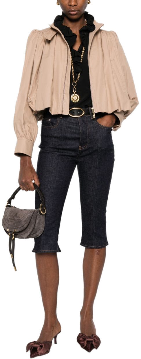 Chloé Coats Beige Beige