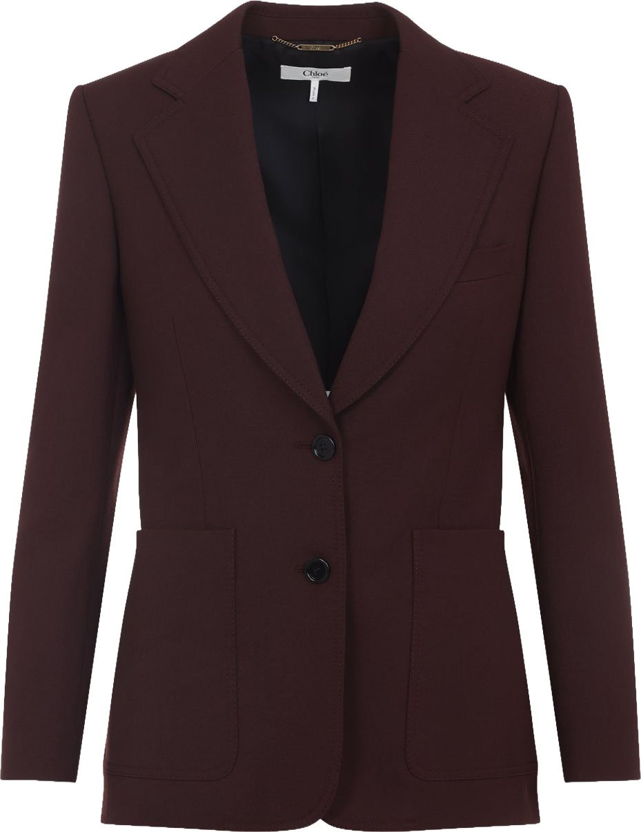 Chloé Chloe Wool Jacket Divers