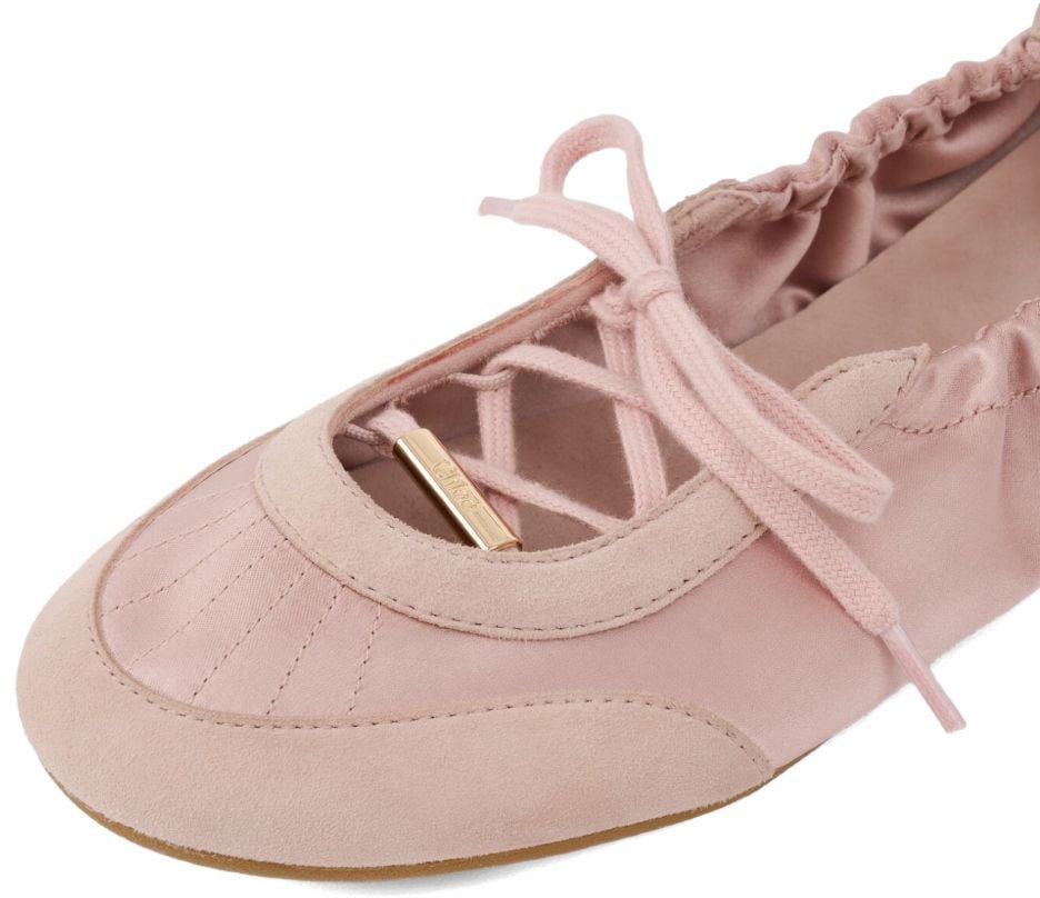 Chloé Flat Shoes Pink Roze