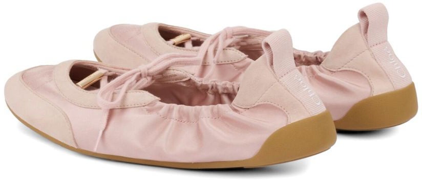 Chloé Flat Shoes Pink Roze