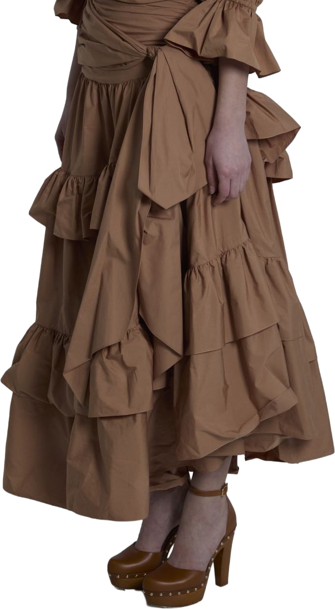Chloé Skirts Brown Beige