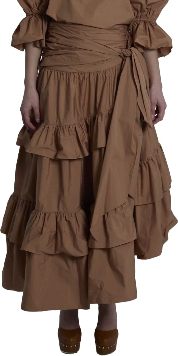 Chloé Skirts Brown Beige