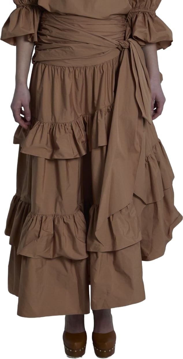 Chloé Skirts Brown Beige