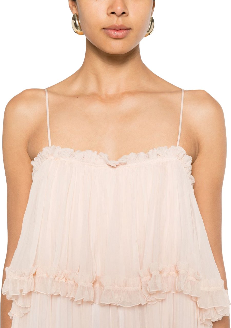 Chloé Dresses Powder Roze