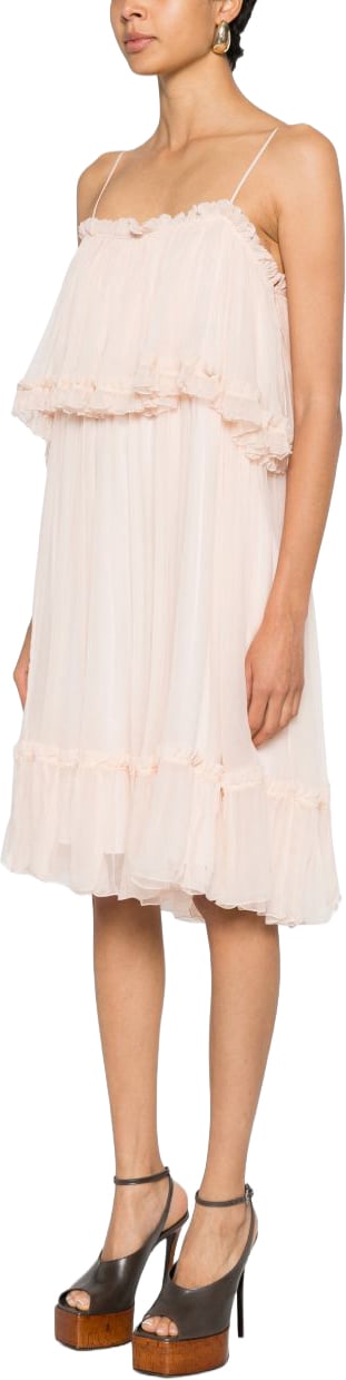 Chloé Dresses Powder Roze