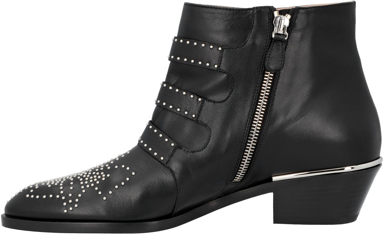 Chloé Susanna Ankle Boots Black Zwart
