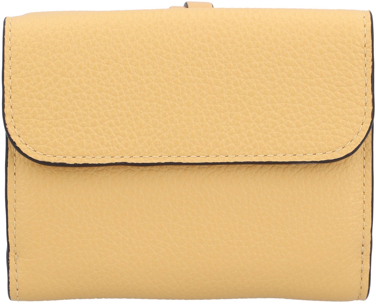 Chloé Tri-Fold Wallet Alphabet Yellow Bruin