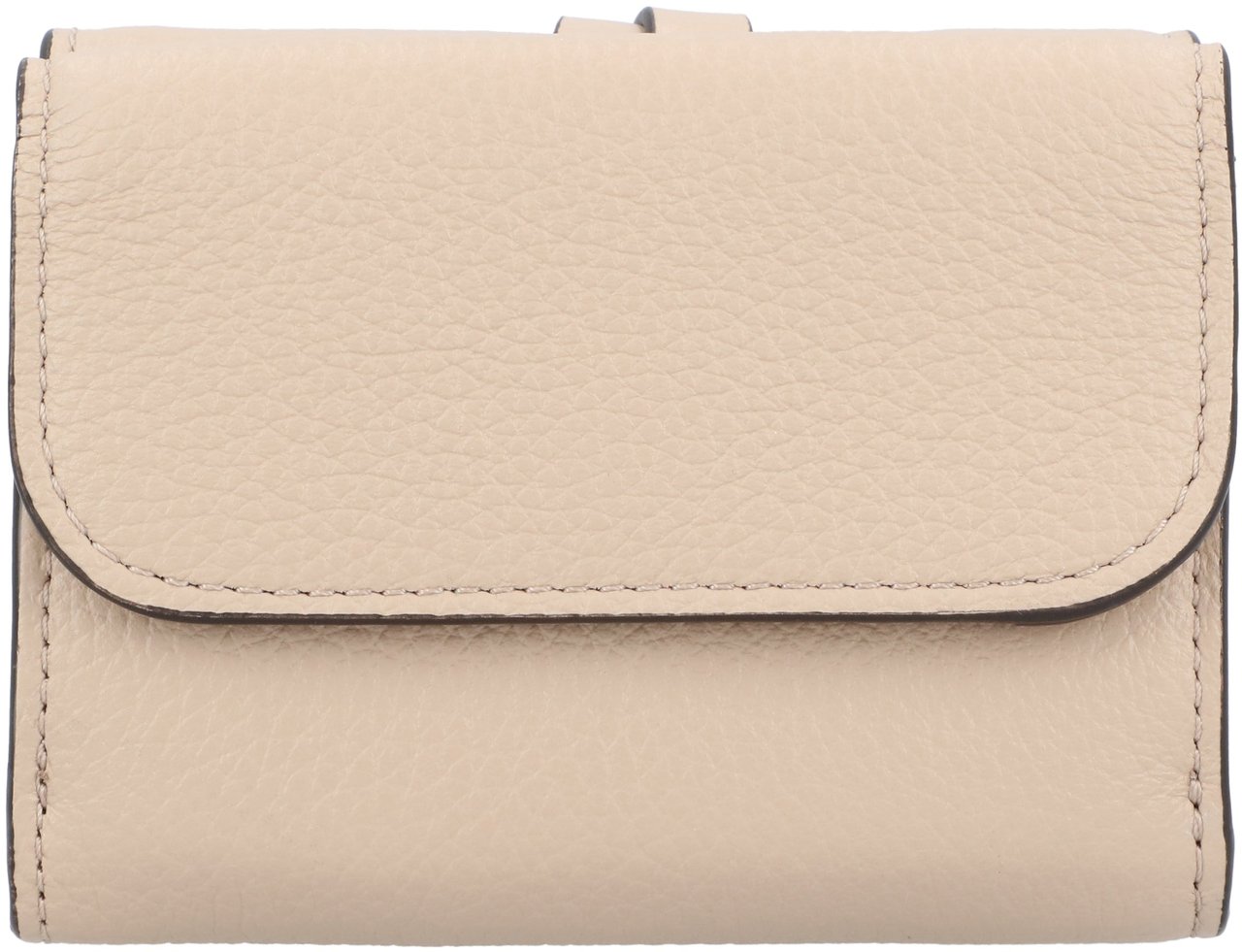 Chloé Alphabet Mini Trifold Wallet Neutraal