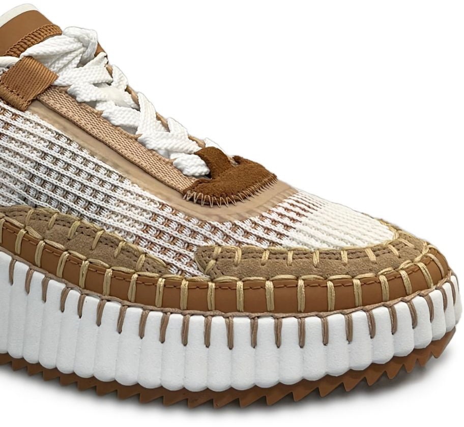 Chloé Sneakers Brown Beige