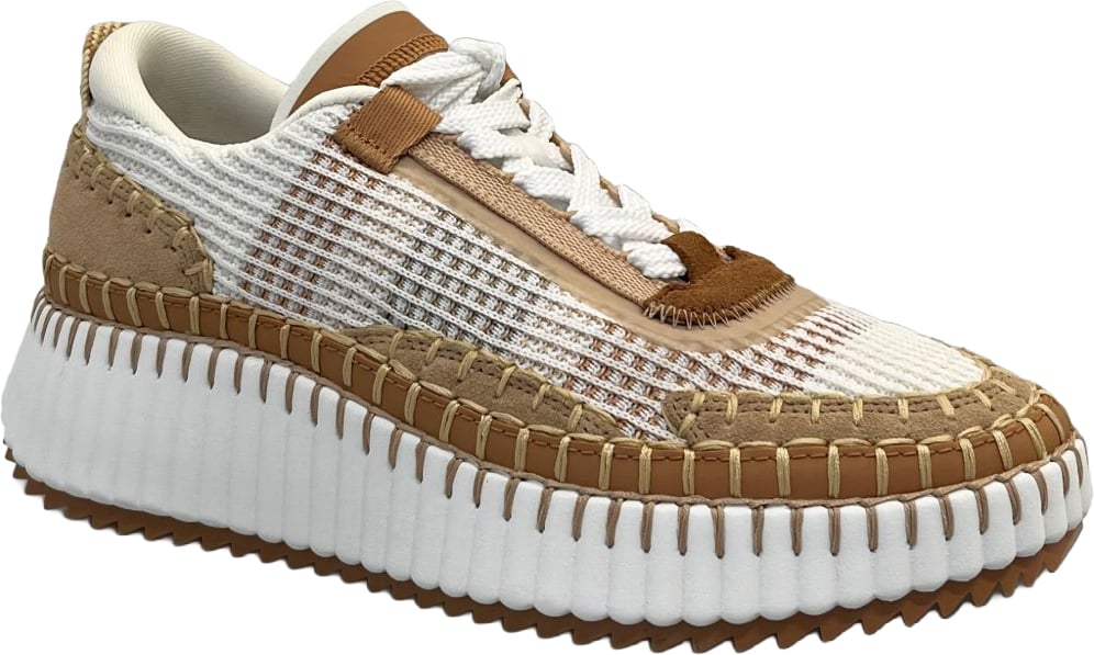 Chloé Sneakers Brown Beige