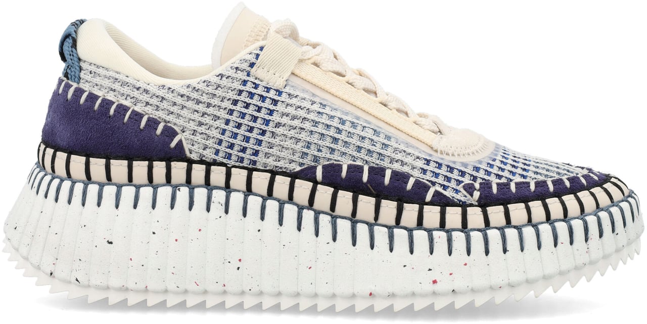 Chloé Nama Sneaker Cosmic Blue Blauw