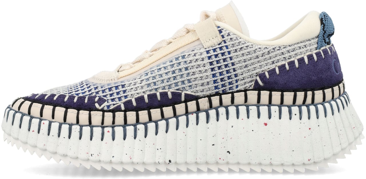Chloé Nama Sneaker Cosmic Blue Blauw