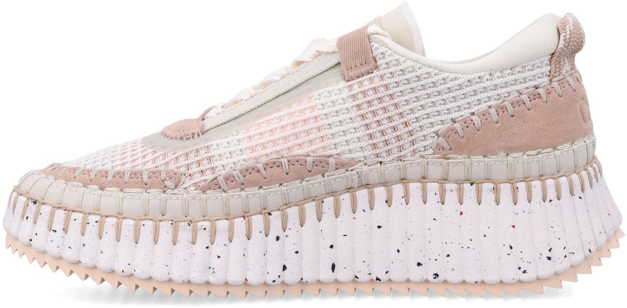 Chloé Nama woman's sneakers Beige