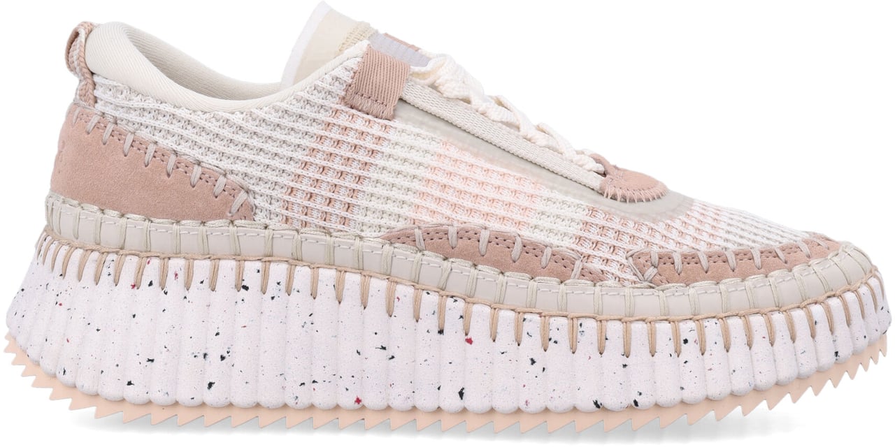 Chloé Nama woman's sneakers Beige