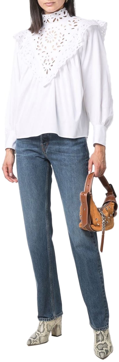 Chloé Shirts White Wit