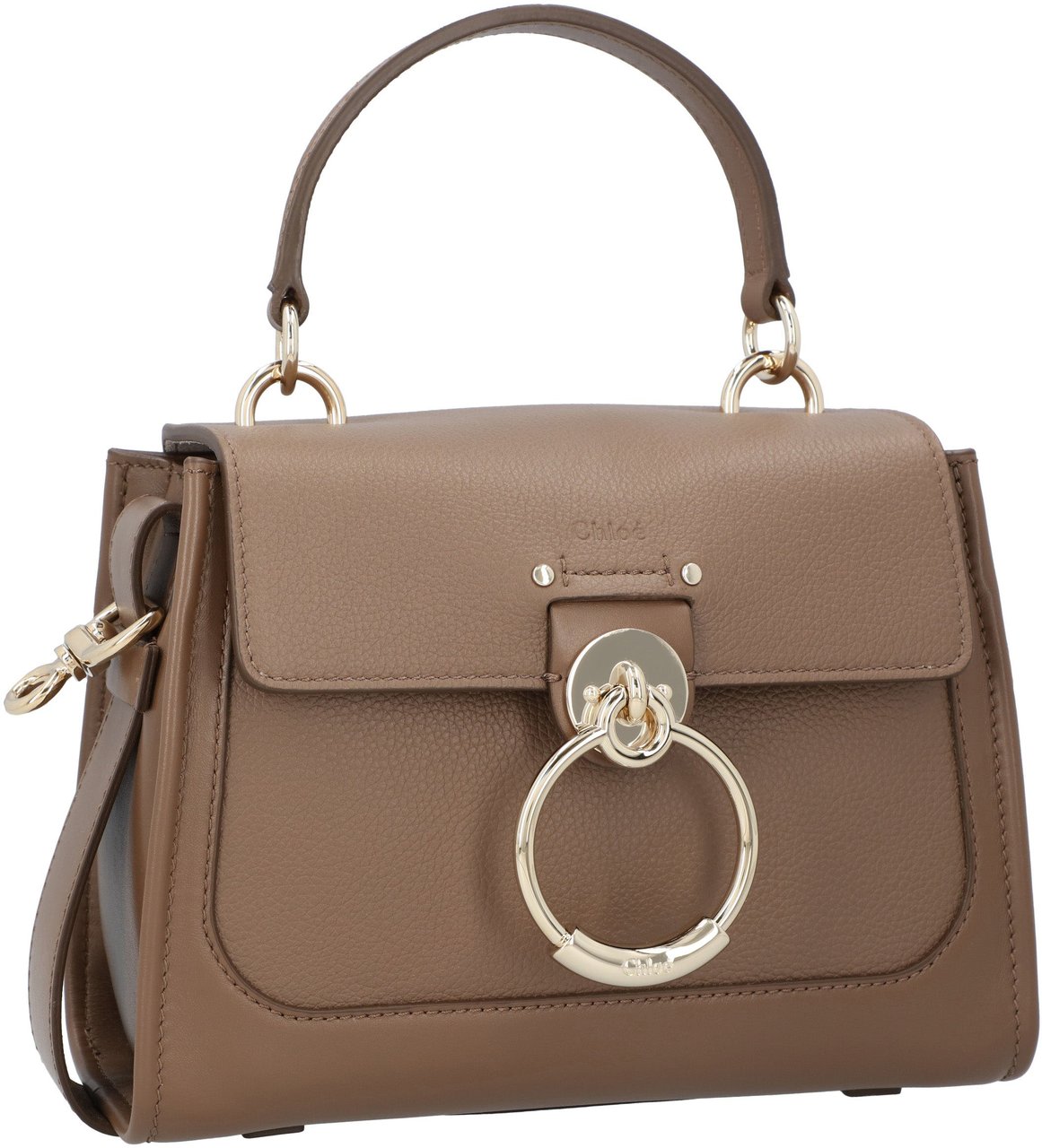 Chloé Tess Mini Bag Brown Bruin
