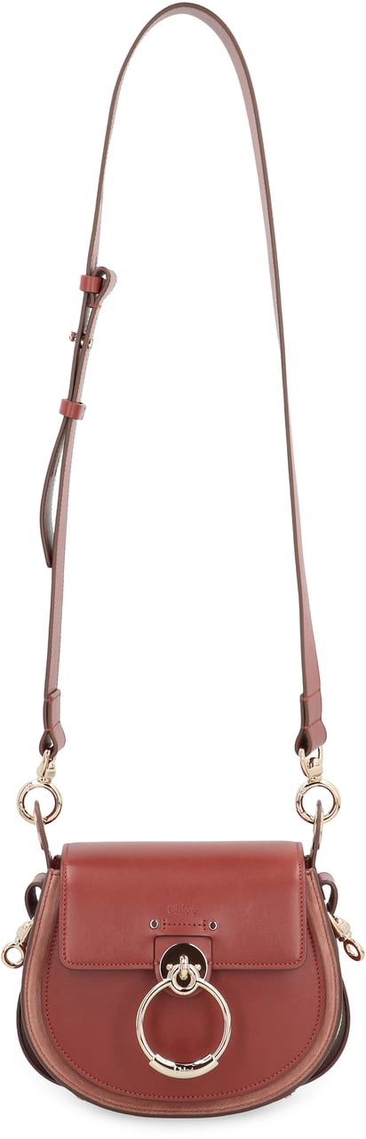 Chloé Small leather bag Bruin