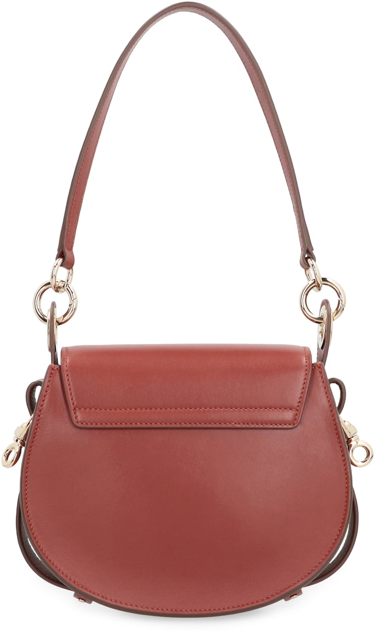 Chloé Small leather bag Bruin