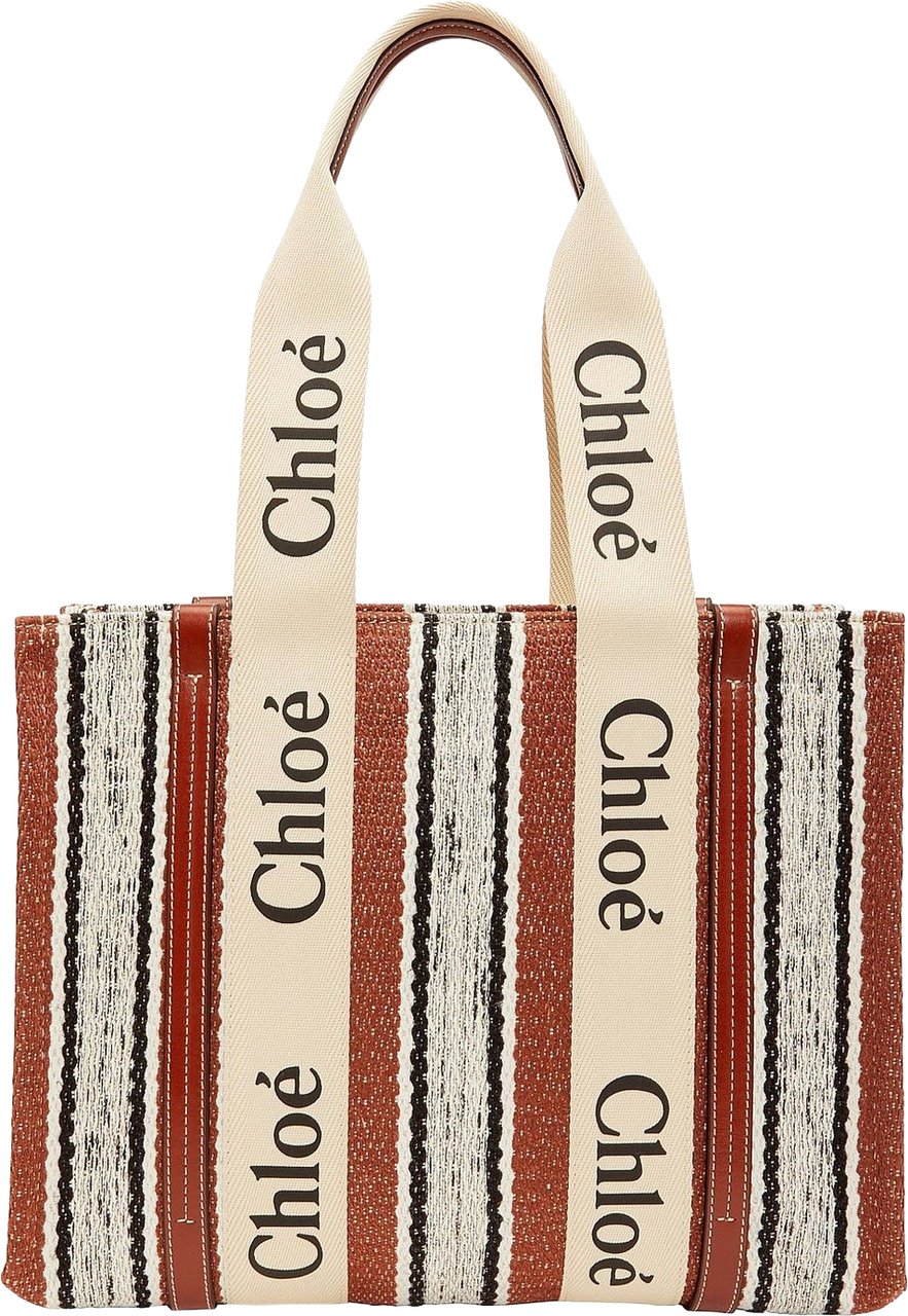Chloé Chloe Medium Woody Tote Bag Bruin