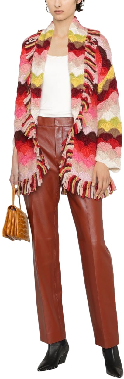 Chloé Trousers Brown Bruin