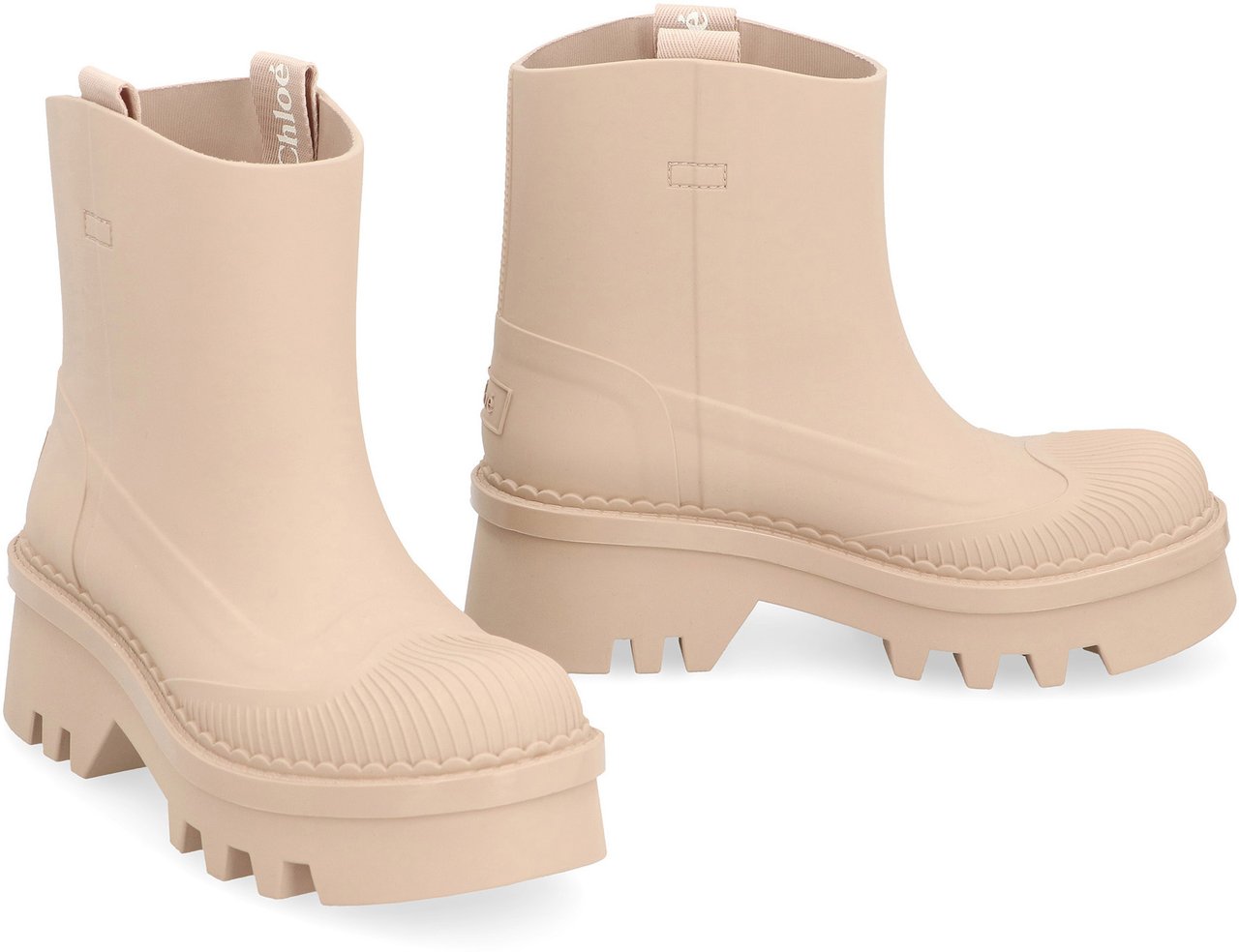 Chloé Raina rubber boots Neutraal