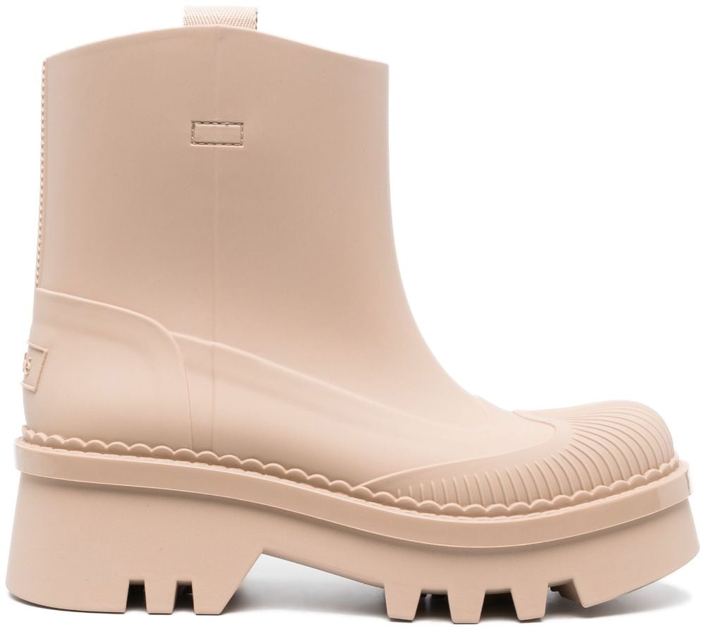 Chloé Boots Beige Beige