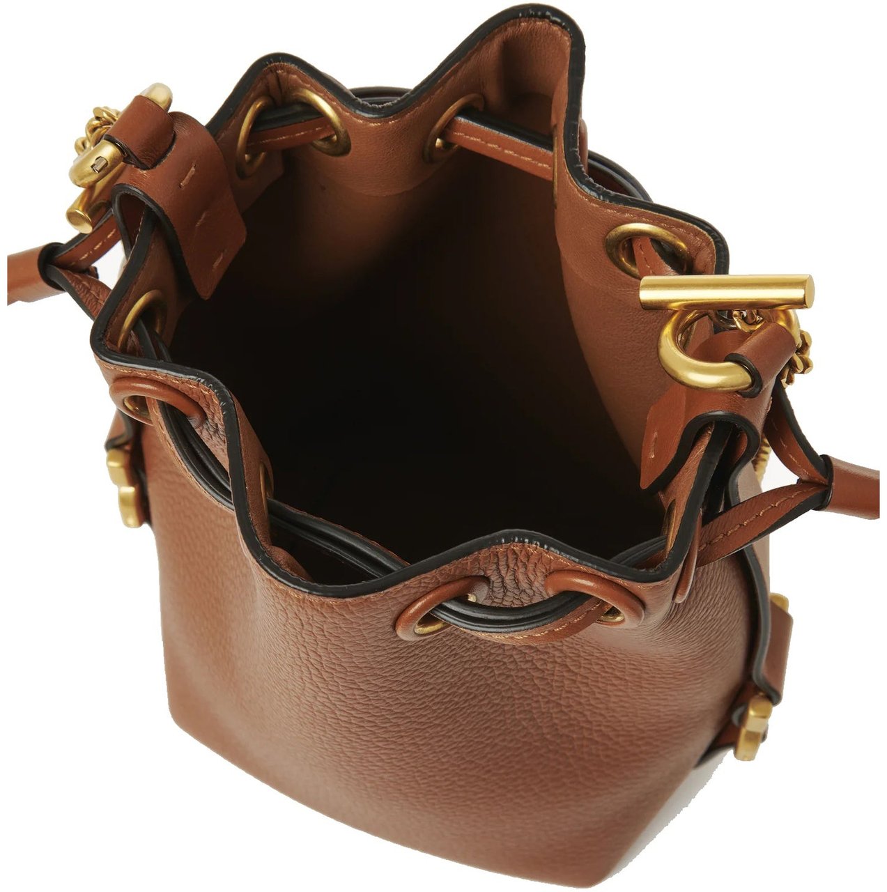 Chloé Chloé Micro Marcie Bucket Bag Bruin