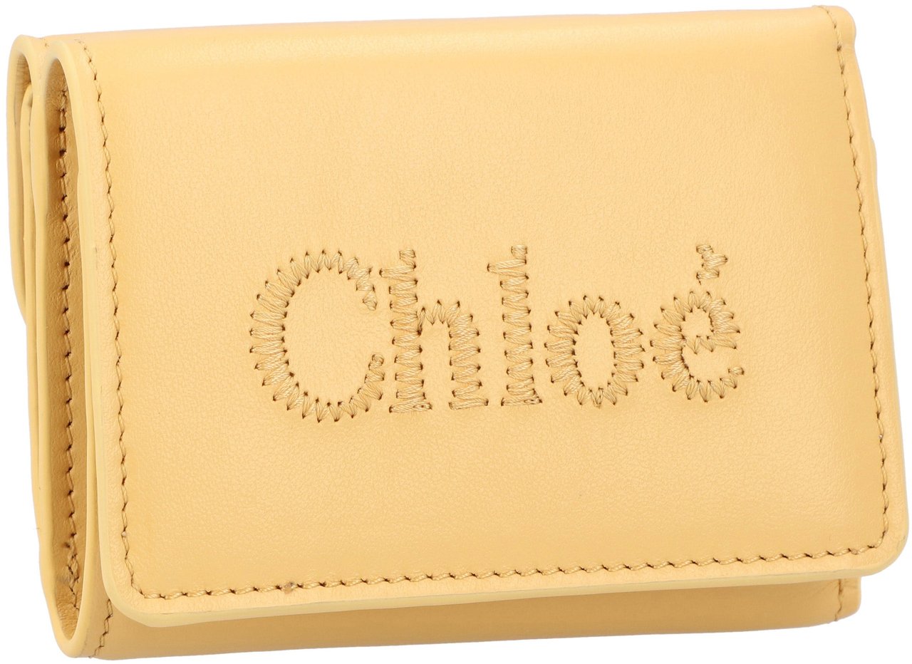 Chloé Tri-Fold Wallet Sense Yellow Bruin