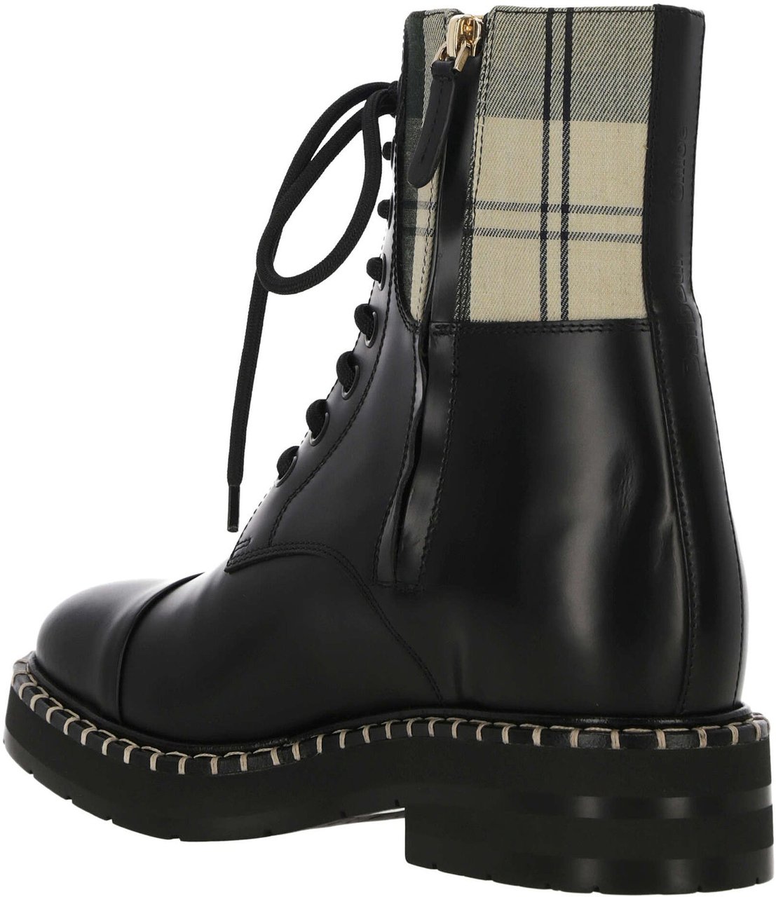 Chloé Barbour X Chloe Boots Zwart