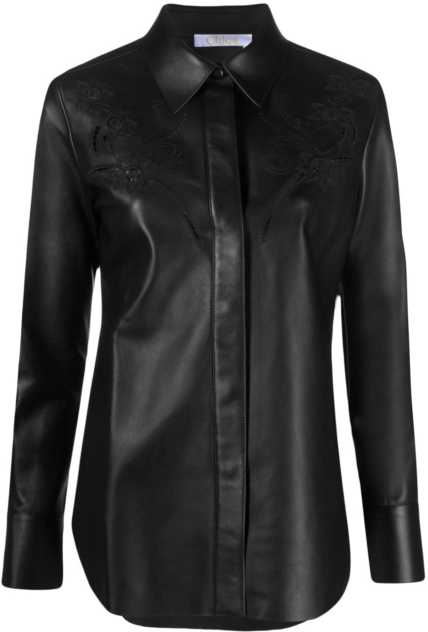 Chloé Shirts Black Zwart