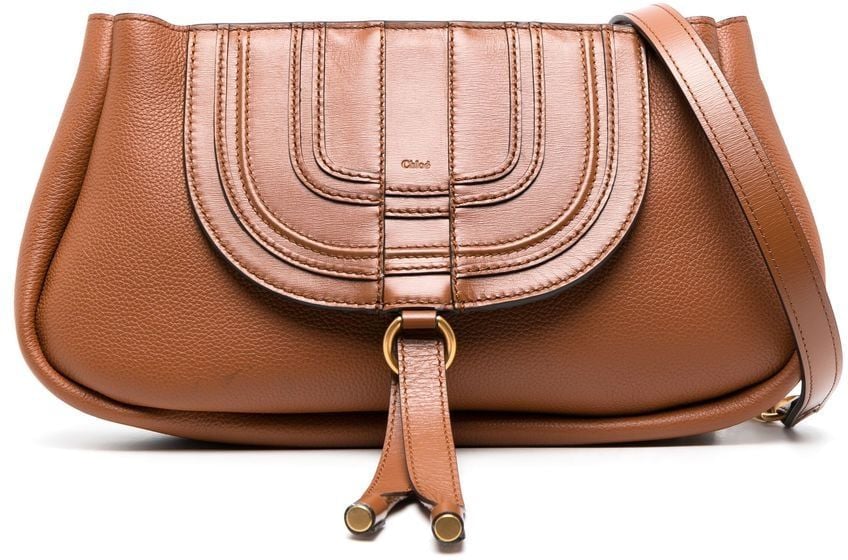 Chloé Bags Leather Brown Bruin